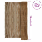 Willow Fence Natural 170 x 500 cm Willow 42007989