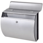 ZNTS Stainless Steel Mailbox 50352