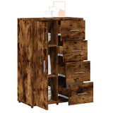 Sideboards 2 pcs Smoked Oak 60x31x84 cm Engineered Wood 3276592