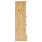 Bathroom Cabinet Corona 70x33x110 cm Solid Wood Pine 4013403
