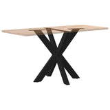 Dining Table Leg Spider Shape Black 85x85x cm Steel 4013120
