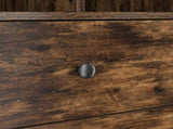 Desk with Drawer with Shelf with Storage 2 pcs Smoked Oak 3337349