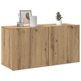 TV Cabinet Wall-mounted Artisian Oak 80x30x41 cm 857668