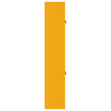 Storage Cabinet 2 pcs Mustard Yellow 60 x 40 x 210 cm Steel 3438762