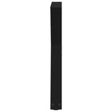 Dining Table Legs 2 pcs Black 70x cm Steel 4012724