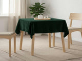 Table Cloth 5 pcs Rectangular Dark Green 140 x 140 cm Polyester 42040207