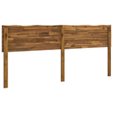 Live Edge Headboard ROSTOCK Natural 200 cm Solid Acacia Wood 903213