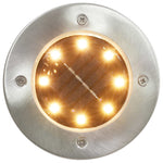 Solar Ground Lights 8 pcs LED Lights RGB Colour 315695