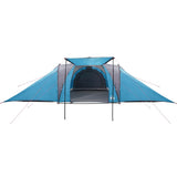 Family Tent Dome 6-Person Blue Waterproof 4009432