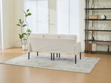 GOMYWAY Oversized Loveseat, Modern & Plush Double-seater Sofa, Corduroy Upholstered Couch, Cozy W2678P422283