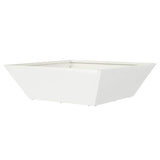 Garden Planter 5 pcs White 50 x 50 x 15 cm Cold-rolled Steel 873827