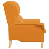Armchair Dark yellow 76 x 94 x 102 cm Fabric 42009848
