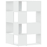 Corner Bookcase 4-Tier White 85x85x140 cm Engineered Wood 3307810