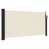 Retractable Side Awning Cream 100x500 cm 4004385
