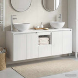 Bathroom Cabinet Set 3 pcs High Gloss White 49.5 x 41 x 64.5 cm 3405631