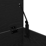 Storage Box Black oak 100 x 42 x 46 cm Engineered Wood 862293