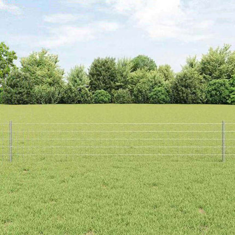 Fence and Post Silver 0.4 x 50 m Steel 3336207