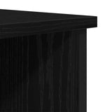 TV Cabinet Black Oak 100 x 40 x 50 cm Engineered Wood 881889