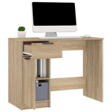 Desk Sonoma Oak 100x50x75 cm Engineered Wood 811496