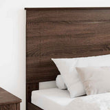 Headboard Brown Oak 100 cm Engineered Wood 887711