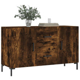 Sideboard Smoked Oak 100x36x60 cm Engineered Wood 828177