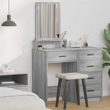 Dressing Table Grey Sonoma 50 x 41 x 140 cm Engineered Wood 865132