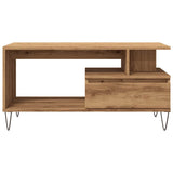 ZNTS Coffee Table Artisan Oak 90x49x45 cm Engineered Wood 857453