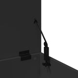 Storage Box Black 60x35x35 cm Engineered Wood 840675