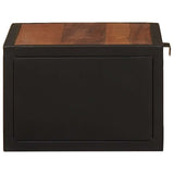 Handmade Bedside Cabinet Natural 40 x 30 x 20 cm 42020088