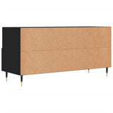 TV Cabinet Black 102x36x50 cm Engineered Wood 829013