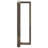 Bar Table Legs T-Shaped 2 pcs Black 50x35x cm Steel 4013103