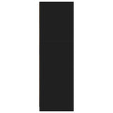 Bathroom Cabinet Black 79.5 x 49 x 156 cm Engineered Wood 3406246