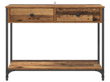 Console Table Old Wood 75 x 34.5 x 75 cm Engineered Wood 882248