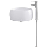 Bathroom Wash Basin Chrome 38.5 x 38.5 x 16 cm Metal 890238