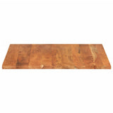 Table Top 80x80x3,8 cm Square Solid Wood Acacia 371003