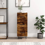 Sideboard Smoked Oak 34.5x34x90 cm Engineered Wood 828601