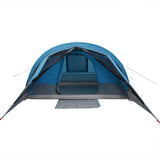 Camping Tent Cabin 4-Person Blue Waterproof 94714