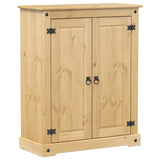 Shoe Cabinet Corona 86x38.5x108 cm Solid Wood Pine 4002783