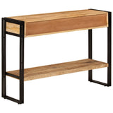 Console Table 110x30x76 cm Solid Wood Mango 348159