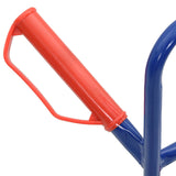 Extendable Hand Trolley Blue and Red 49.5 x 53 x 114 cm Steel 4019016