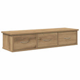 Wall Cabinet Artisian Oak 88x26x18.5 cm Engineered Wood 855861