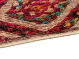 Rug Runner MARSA Multicolour 50 x 400 cm Polyester and PVC 42023262