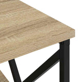 Bedside Cabinet Sonoma Oak 41.5 x 40.5 x 55 cm Engineered Wood 859552