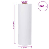 Agricultural Stretch Film White 25 m 75 cm x 1500 m 4104889