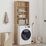 Washing Machine Cabinet Artisan Oak 64x24x190 cm 856644