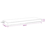 2-Piece Bench Cushions SOEST 2 pcs 100% Polyester Pink 949651