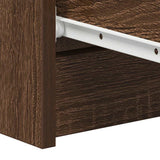 Sideboard Brown Oak 60x35x98.5 cm Engineered Wood 815077