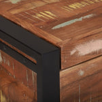 ZNTS Storage Chests 60x30x30cm Solid Reclaimed Wood and Metal 4015972