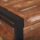 ZNTS Storage Chests 60x30x30cm Solid Reclaimed Wood and Metal 4015972