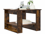 Coffee Table Smoked Oak 51 x 50 x 50 cm Engineered Wood 8000200